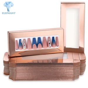 Wholesale Custom Eyelashes Box Packaging 5 Pairs Empty Bling Eyelash Packaging Box - Product Image 3