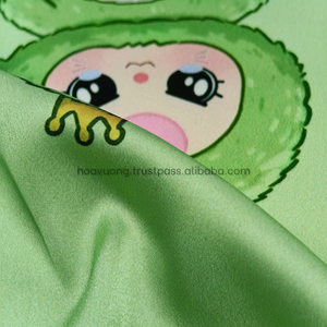 Luxury Pajama Fabric 120gsm Latin Silk 153cm Smooth Breathable Soft Textile for Sleepwear Sets - Product Image 1