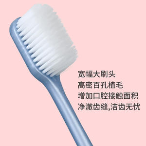 Brosse à dents personnalisée Sanfeng 101 trous, poils larges et souples, usage domestique adulte, poils en nylon, fabrication OEM ODM - Product Image 3