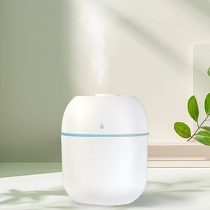 Ultrasonic Mini Portable USB Powered Humidifier ABS Material 220ml Capacity <36dB Quiet 7-color <b>LED</b> <b>Light</b> Household Car Diffuser - Product Image 1