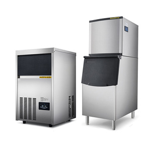 Machine à glaçons commerciale 1000-3000W en acier inoxydable, installation facile, pour restaurants et bars - Product Image 3