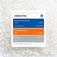 Granulés vierges PA6 Polyamide 6 Nylon pour moulage par injection ISO9001