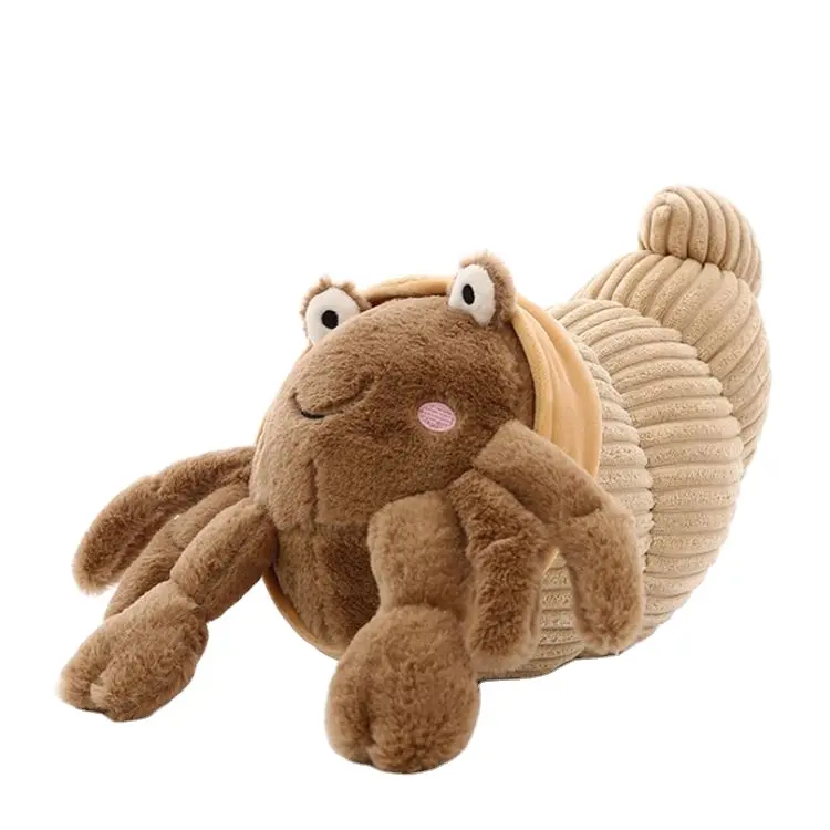 Carino Bambini Eremita granchio cuscino di Promozione del Commercio All'ingrosso di compleanno farcito giocattolo regalo Mare Animale Della Peluche del fumetto del Giocattolo Granchio