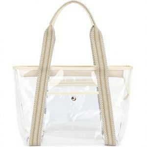 Bolso de Lona Gruesa Vintage para Mujer con Cremallera, Gran Capacidad, Patrón Floral Bordado de Gato, Listo para Usar, Universal - Product Image 3