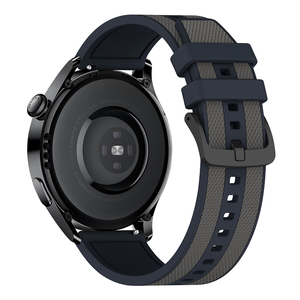 BEEFLYPOWER Bracelet en silicone bicolore de qualité supérieure 20 mm 22 mm pour Samsung Watch 7 40 mm 654 <span class=keywords><strong>Huawei</strong></span> 3 4Pro - Product Image 4