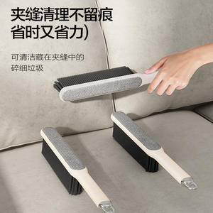 Cepillo para quitar el polvo, cepillo para cama con mango largo y cerdas suaves para limpieza de muebles de dormitorio - Product Image 5