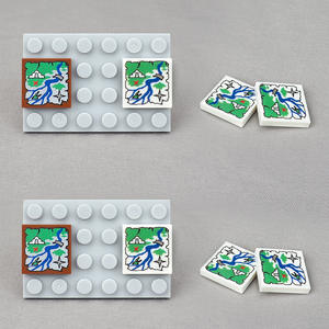 Mapa impreso con patrón <span class=keywords><strong>de</strong></span> bloques <span class=keywords><strong>de</strong></span> construcción 3068, piezas <span class=keywords><strong>de</strong></span> sitios mayas, accesorios para modelos <span class=keywords><strong>de</strong></span> escenas, juguete <span class=keywords><strong>de</strong></span> ensamblaje <span class=keywords><strong>de</strong></span> partículas pequeñas - Product Image 2