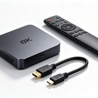 Décodeur IPTV MAX personnalisé 8K Android intelligent 2G 16G, compatible Europe, Royaume-Uni, France, Allemagne, Canada, avec puce Amlogic - Vente Flash