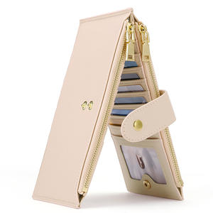 Porte-cartes en cuir PU IStapromo Gifts, blocage RFID, bon prix, porte-badge en cuir, couleur personnalisée - Product Image 6