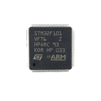Microcontrolador STM32F101VFT6 de 32 Bits para Cortex-M3 con Memoria Flash de 768KB, Paquete LQFP de 100 Pines