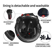 Barato PP Custom Spray Lacquer Seguridad Ciclismo Montar Skateboard Scooter Casco para niños y adultos
