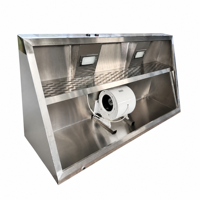 Hottes de fumigation carrées Jingzhilan, adaptées aux écoles, hôtels et résidences. Hotte aspirante professionnelle pour cuisine d'hôtel