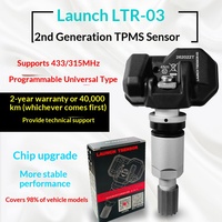 Sensor TPMS Launch LTR03 315/433MHz 2 en 1, Sistema de Monitoreo de Presión de Neumáticos, Compatible con 30 Unidades °   Ajustable