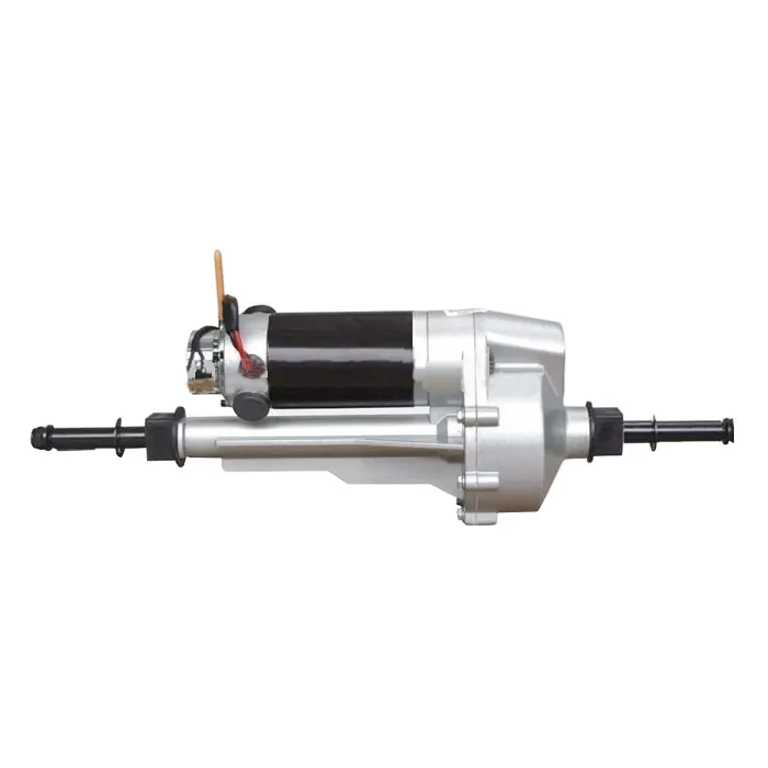 24v 600w electric golf cart motors transaxle with ratio 40:1 Gear differential transaxle for electric mobility scooter