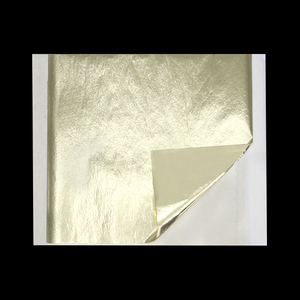 Láminas <span class=keywords><strong>de</strong></span> <span class=keywords><strong>Papel</strong></span> Estampado <span class=keywords><strong>con</strong></span> Imitación <span class=keywords><strong>de</strong></span> Oro <span class=keywords><strong>de</strong></span> Taiwán, Color Plata Champán, Estilo Antiguo, Tradicional y Moderno, 14*14cm, Paquete <span class=keywords><strong>de</strong></span> 1000 Unidades para Dorado - Product Image 3