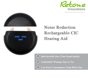 Ý tưởng sản phẩm mới dành cho người cao tuổi: Máy trợ thính <span class=keywords><strong>mini</strong></span> khử tiếng ồn với <span class=keywords><strong>Bluetooth</strong></span> không dây, sạc lại được, đeo trong tai - Product Image 2