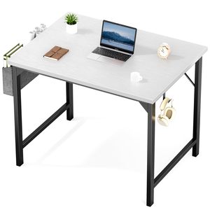 Escritorio de estilo simple y moderno para el hogar, oficina, estudio, estudiante, escritorio, personalización de Amazon Vintage - Product Image 5