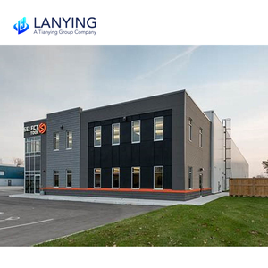 Edifici Industriali con Struttura in Acciaio Capannone Metallico Prefabbricato Costruzione in Acciaio Strutturale in Vendita - Product Image 6