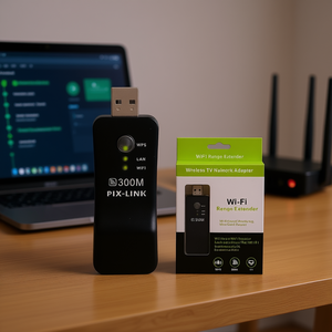 Extensor de Rango Wi-Fi USB Pix-Link UE01, Adaptador de Red Inalámbrica de 300M para TV y Redes Domésticas, para Comunicación - Product Image 2