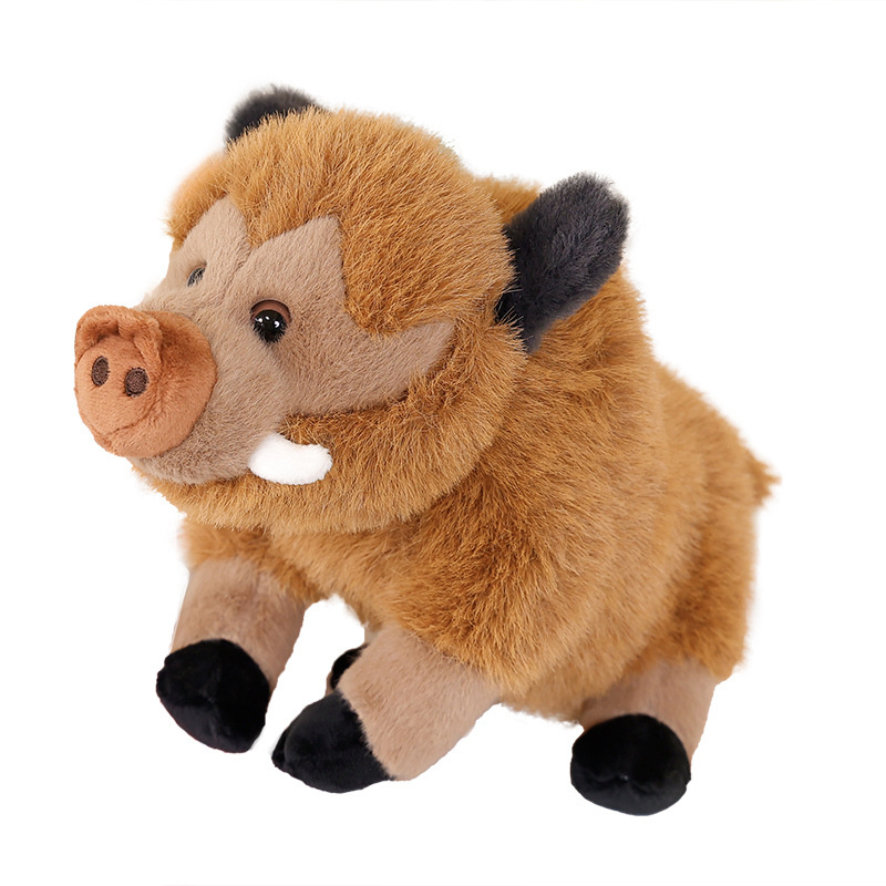 New-Plush-Toy-Wild-Boar-Doll-