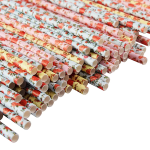 Cannucce in Bambù Biodegradabili Ecologiche con Motivo Personalizzato, Confezionate Singolarmente, per Campeggio, Diametro 8mm 10mm, Avvolte in <span class=keywords><strong>Carta</strong></span> - Product Image 3