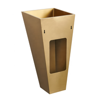 Lavabo colonne en acier inoxydable pour salle de bain, vasque autoportante en acier inoxydable