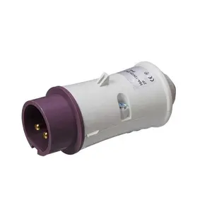 Industrial Plug And Socket SAIPWELL IP44 2P 16A Low Voltage Male Plug Socket SP-629 20-25V