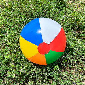 Pelota de playa personalizada de Color arcoíris con logotipo <span class=keywords><strong>Pro</strong></span> Juego de voleibol de playa inflable para exteriores Piscina infantil para juguetes - Product Image 1