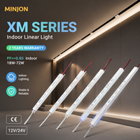 Fuente de Alimentación MINJON Super Slim 48W 4A 12V AC-DC de Aluminio para Iluminación LED, Autoenfriable, para Interiores, con Eficiencia del 83% y 2 Años de Garantía