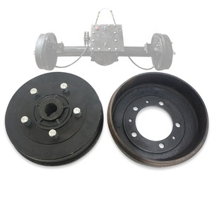 <span class=keywords><strong>Tambour</strong></span> de frein à huile pour essieu arrière 220/250, flottant complet/semi-flottant, pour tricycle de fret diesel lourd et électrique, usage courant - Product Image 1