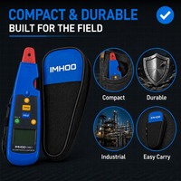 IMHOO CM01 MA Pince ampèremétrique Calibrateur de boucle 4-20mA sans coupure pour PLC DCS ODM Testeur de précision 0,2%