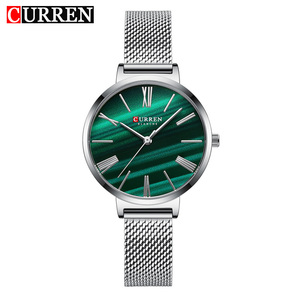 9076 CURREN Leather Quartz Waterproof Fashion Watch for Men <b>Date</b> Leather Watches Wrist - Product Image 2