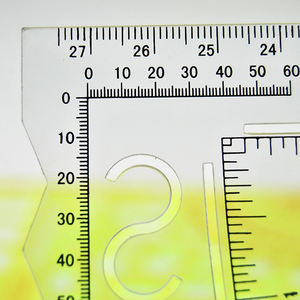 Règle de traçage de plans tactiques, gabarit de traçage, coordonnateur, en PVC durable - Product Image 5