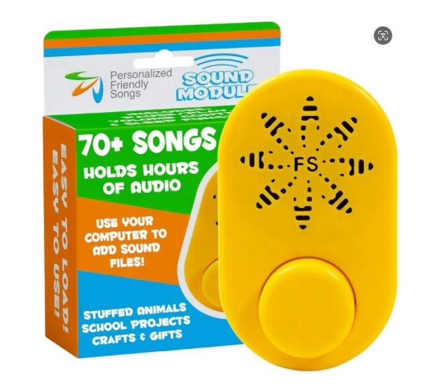 Voice Box for Personalized Stuffed Animals and Custom Plush Teddy Bears with Voice Recordings