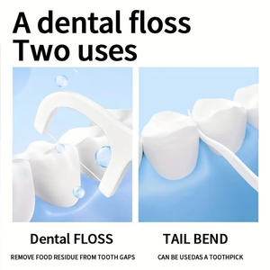 Raccogli filo per filo interdentale per prodotti per l'igiene orale per adulti confezione di plastica materiale per uso alimentare - Product Image 3