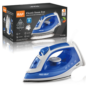 Plancha de Vapor Eléctrica RAF de 2000w, Plancha Portátil con Suela de Cerámica Antiadherente para Ropa, con Función Anti-Goteo - Product Image 2