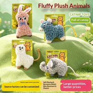 Jouet en peluche pour <span class=keywords><strong>chat</strong></span>, auto-entretenant, anti-ennui, avec herbe à <span class=keywords><strong>chat</strong></span>, bâtonnet <span class=keywords><strong>de</strong></span> dentition et <span class=keywords><strong>de</strong></span> stimulation, compagnon mignon pour chaton, jouet pour animaux <span class=keywords><strong>de</strong></span> compagnie - Product Image 3