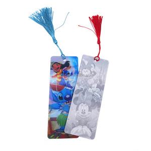 Custom 3d Lenticular PET PP Bookmarks for Books