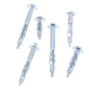 Kit d'<span class=keywords><strong>ancrage</strong></span> et de boulons à expansion pour cloisons sèches en acier galvanisé, capacité 30-65 kg, pour plaques de plâtre et de gypse - Product Image 2