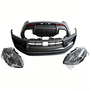 Convient pour l'assemblage avant de la <span class=keywords><strong>Porsche</strong></span> <span class=keywords><strong>Macan</strong></span>, radiateur, calandre avant <span class=keywords><strong>Macan</strong></span>, ensemble de pare-chocs 95B, kit <span class=keywords><strong>GTS</strong></span>, phares, capot, ailes - Product Image 1