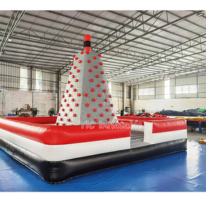Mur d'escalade gonflable commercial pour événements sportifs d'aventure, personnalisable OEM - Product Image 3