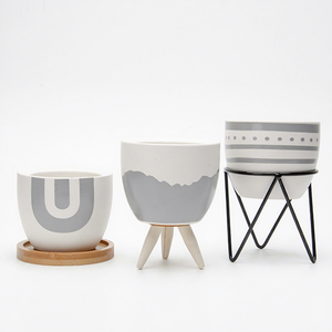 Pot de plantes succulentes en céramique, Pot de fleurs succulentes en Pot de <span class=keywords><strong>Cache</strong></span>, vente en gros - Product Image 1