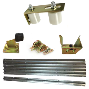 Kit de quincaillerie fiable <span class=keywords><strong>pour</strong></span> <span class=keywords><strong>portail</strong></span> <span class=keywords><strong>coulissant</strong></span> industriel robuste, en acier zingué, avec rail de guidage, roue dentée et système de commande à cantilever - Product Image 4