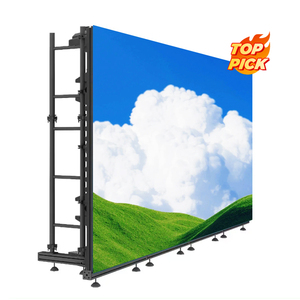 P2.97 p3.91 pantalla LED Video tường 500x500 đúc nhôm Tủ di động trong nhà cho Thuê Ngoài trời Màn hình LED hiển thị - Product Image 1