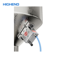 Turbinentyp Edelstahl GT-Serie Pulver Industrieller Pneumatischer Kugelvibrator Turbo-Vibrator für Trichter Pneumatischer Vibrator