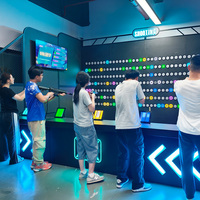 Jeu d'étiquettes laser pour pistolet à lumière LED pour salle de jeux et tir à l'intérieur Autres produits pour parcs d'attractions