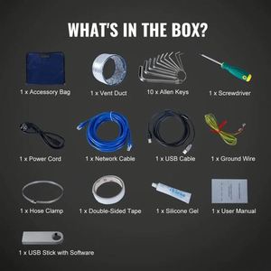 VEVOR-Grabador láser RUIDA de 50/60/80/100/130W para grabado en madera, incluye tubo láser - Product Image 6