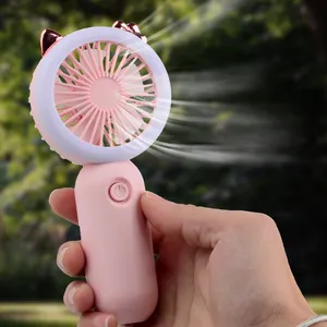 <span class=keywords><strong>Ventilateur</strong></span> Portable USB <span class=keywords><strong>Mini</strong></span> <span class=keywords><strong>ventilateur</strong></span> à main Rechargeable veilleuse refroidissement USB petit <span class=keywords><strong>ventilateur</strong></span> de poche ajuster la vitesse Ventilador de poche - Product Image 2