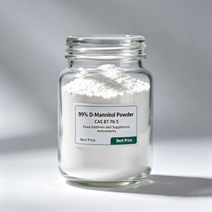 Polvere di D-Mannitolo di Alta Qualità 99%, Miglior Prezzo, Additivo Alimentare, Integratore Antiossidante, Essiccato, CAS 57-48-7, Grado USP/<span class=keywords><strong>BP</strong></span>/EP/FCC - Product Image 2