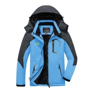 2023 Зимние флисовые теплые мужские куртки с капюшоном для пеших прогулок и охоты